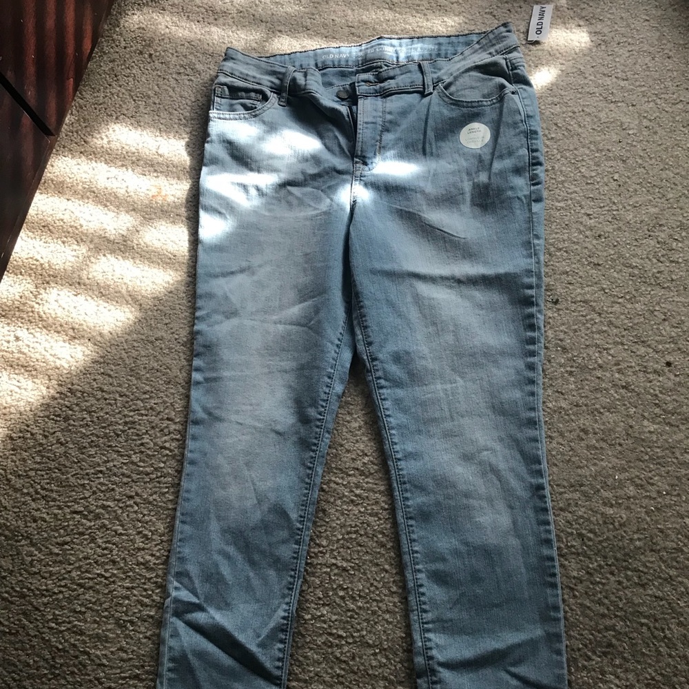 Super skinny mid-rise jeans
